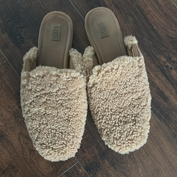 UGG Janaya Cozy Mule in Chestnut Sherpa - Picture 2 of 5